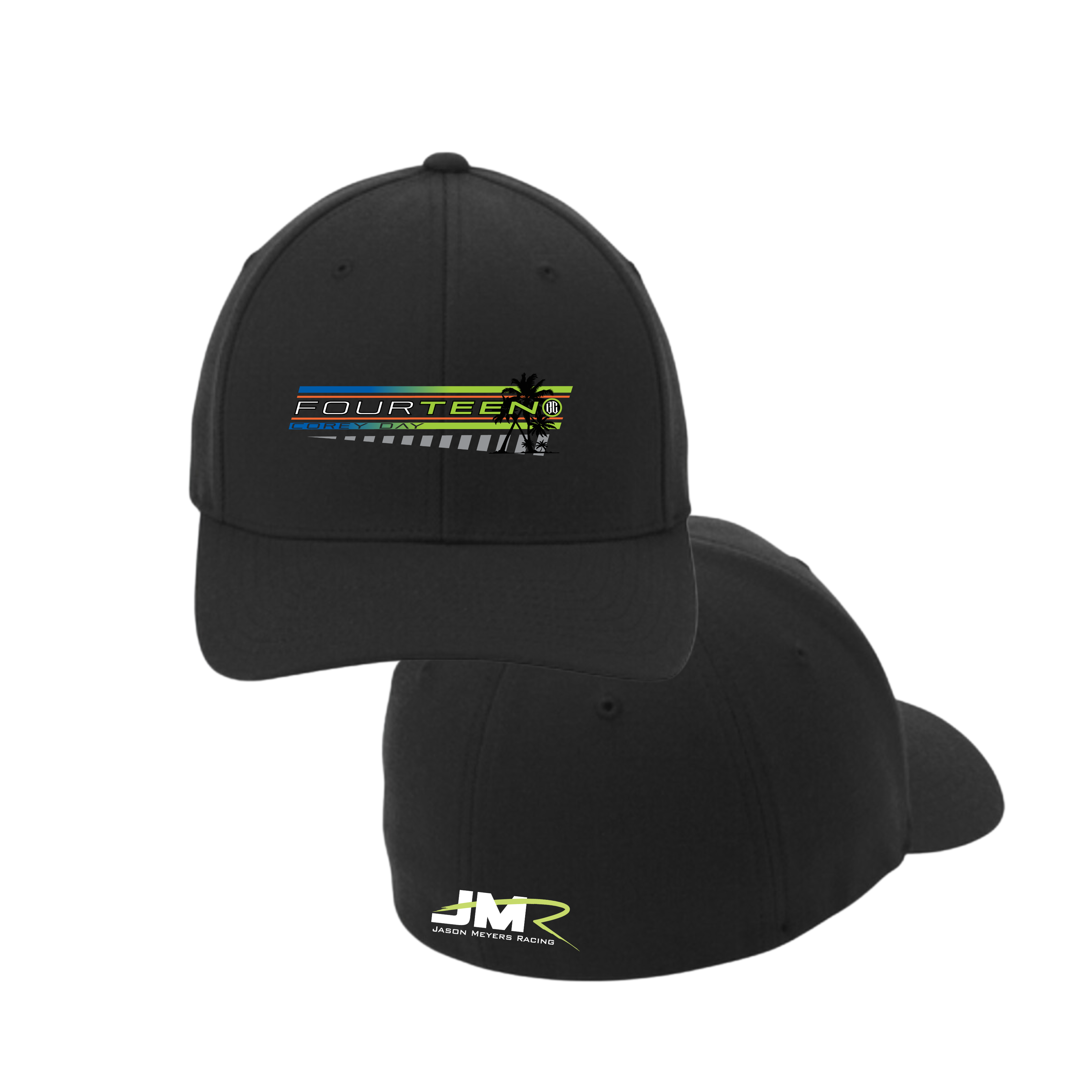 HAT | FOURTEEN D2SL FLEXFIT - BLK