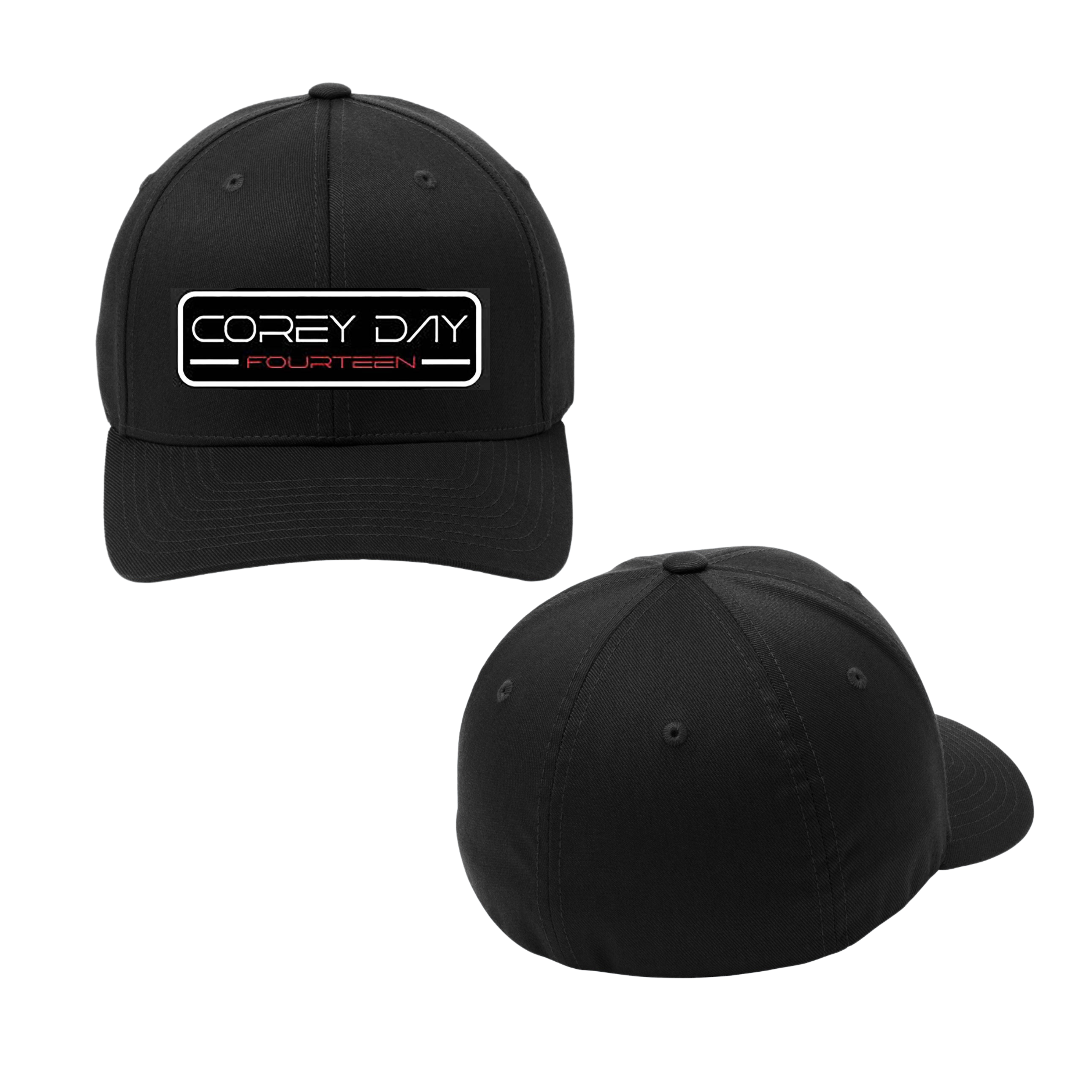 HAT | CD FOURTEEN PATCH FLEXFIT - BLK