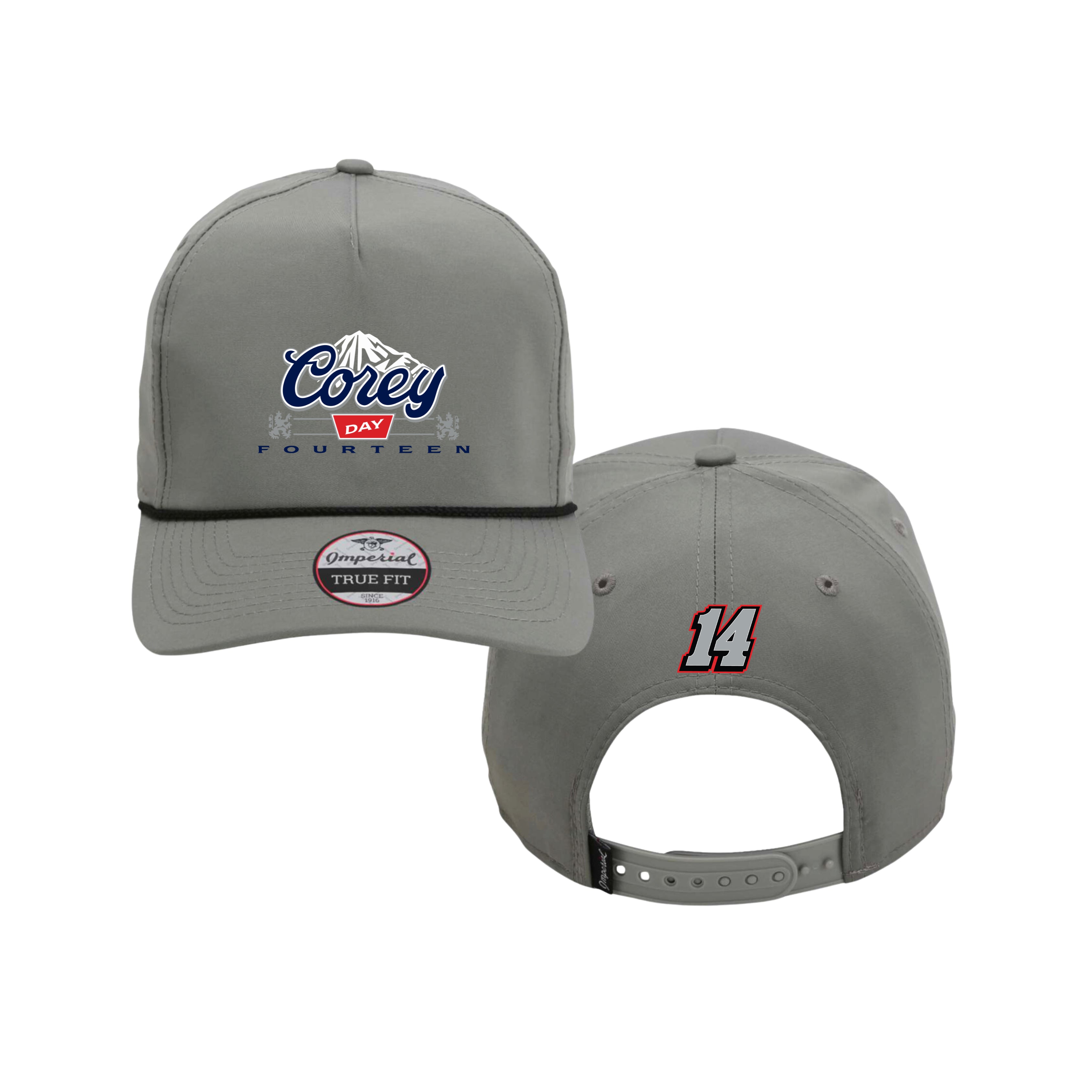 HAT | CD "COORS" ROPE SNAPBACK - GREY